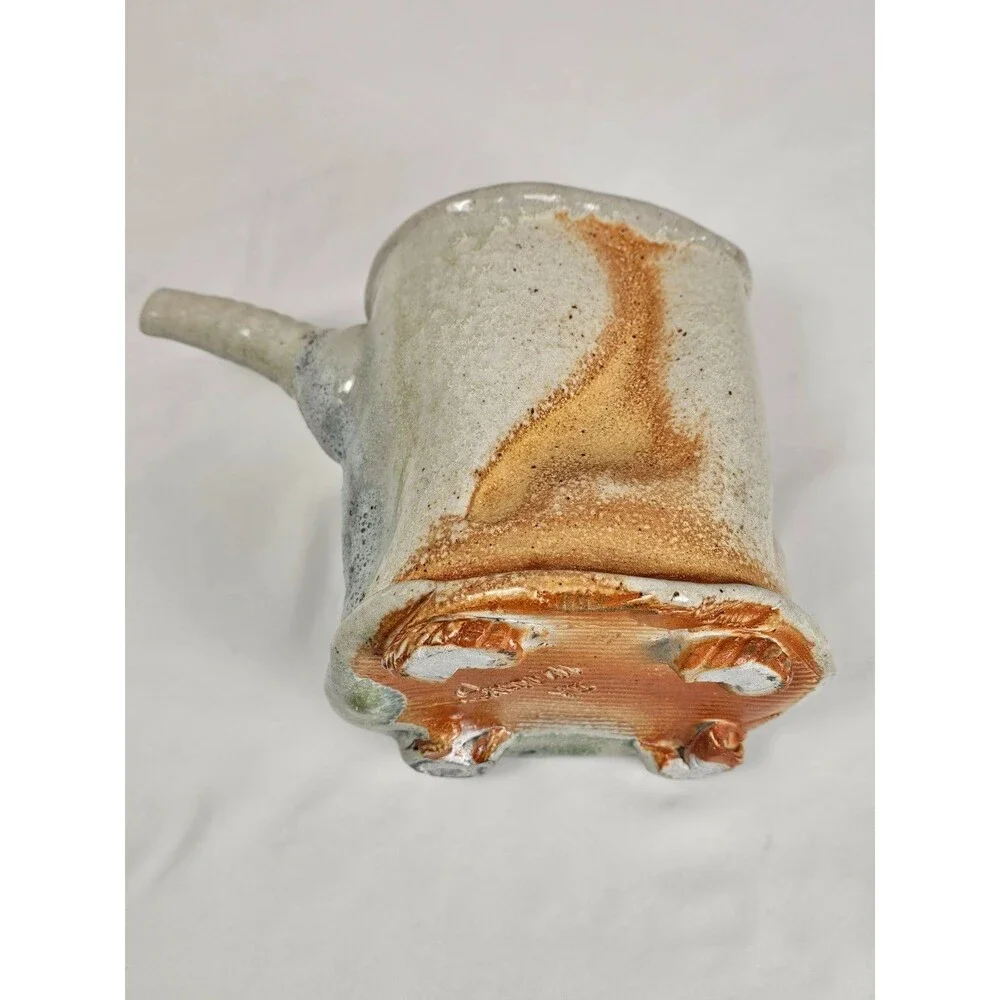 Michael Sherrill Studio Pottery Teapot Signed Contemporary Ceramic Art
